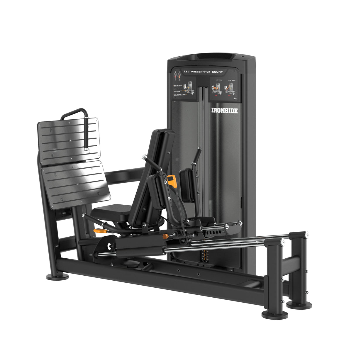 Dual Horizontal Leg Press & Hack Squat IRONSIDE Luxe
