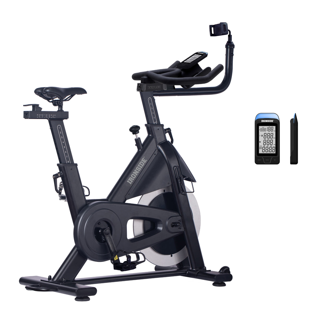 Bicicleta Spinning Comercial Ares IRONSIDE Luxury