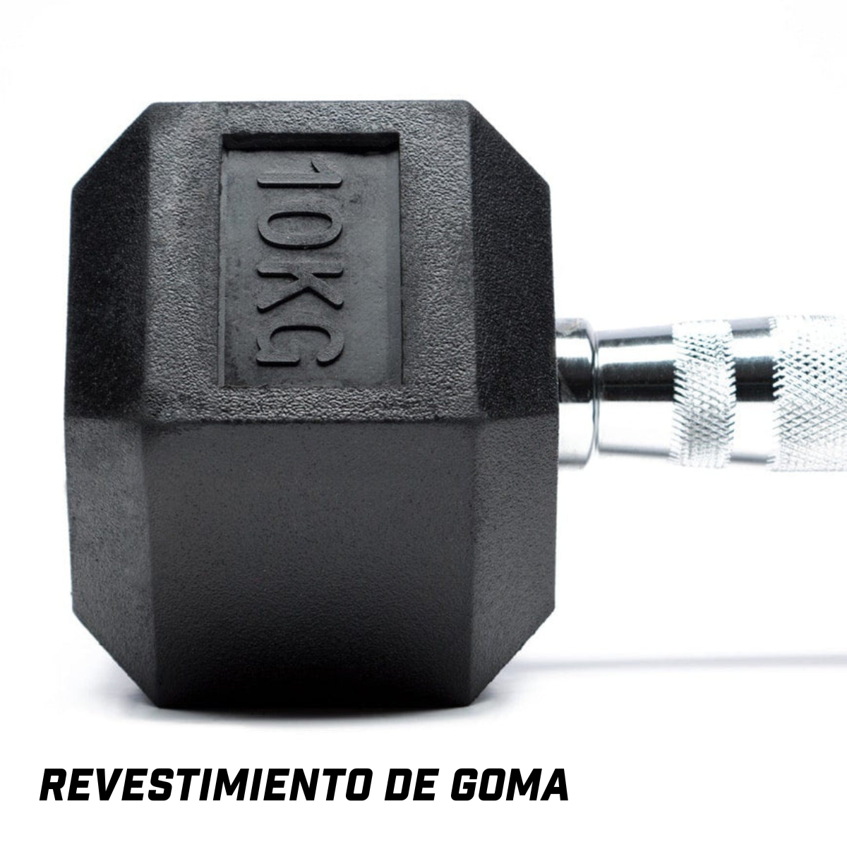 Par de Mancuernas Hexagonales 2.5 a 17.5 KG IRONSIDE