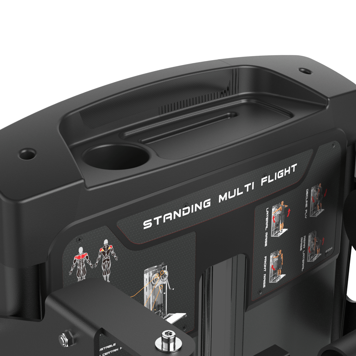 Standing Multi Flight Machine IRONSIDE Luxe