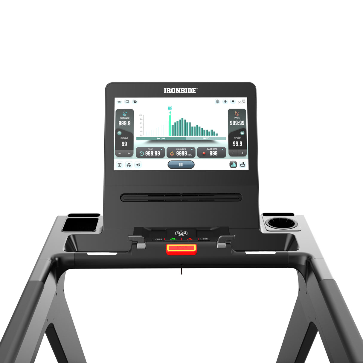 Trotadora Comercial LED IRONSIDE Poseidón