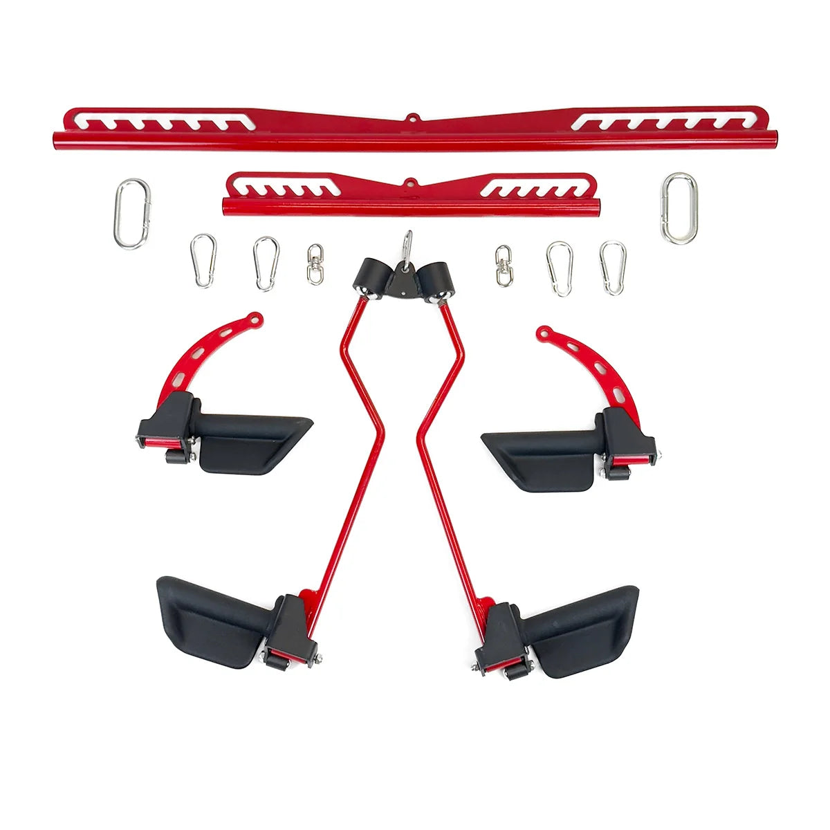 Set de 3 Agarres Ajustables de Polea Ergonómicos IRONSIDE