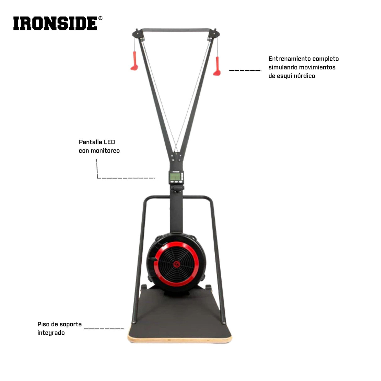 Air Ski Erg - Esquiadora IRONSIDE Combat