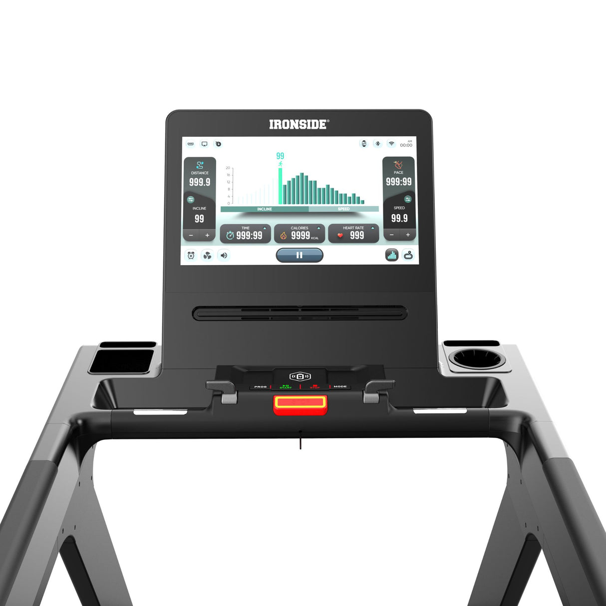 Trotadora Comercial LED IRONSIDE Poseidón