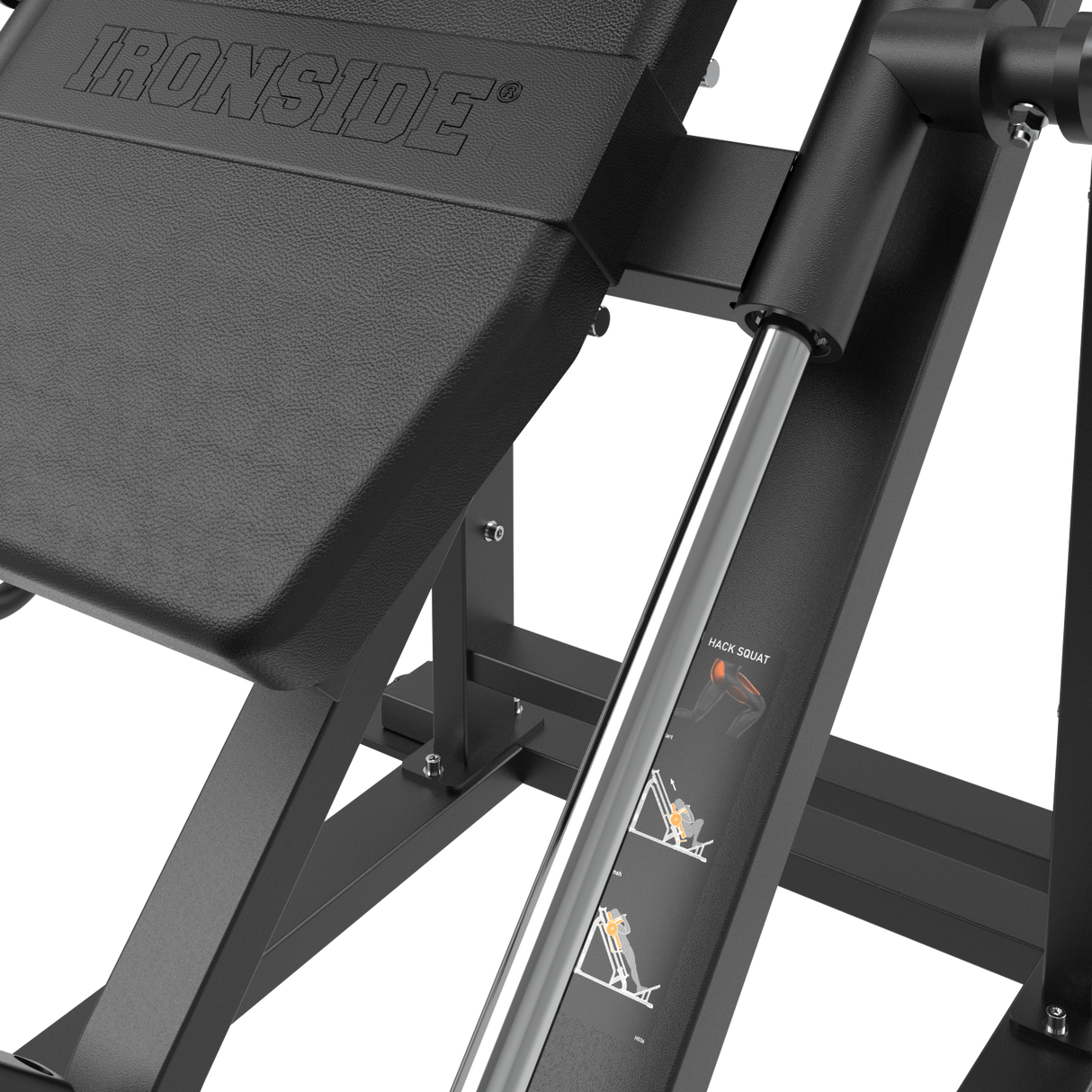 Hack Squat Plate Loaded IRONSIDE Luxe