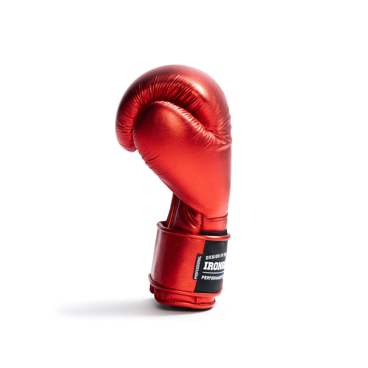 Guantes de Boxeo Profesionales de Competición IBA Rojos IRONSIDE