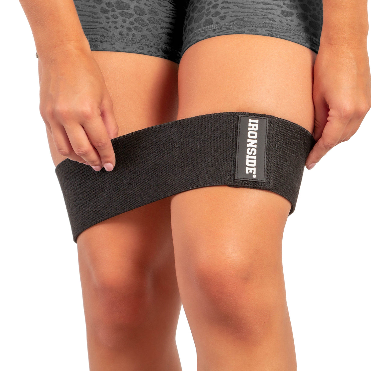 IRONSIDE Banda Elástica de ResistenciaACCCESORIO ENTRENAMIENTOIRONSIDEColor: Negro, Animal Print