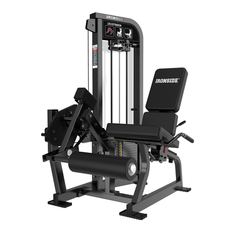IRONSIDE Poleas Leg Extension MachinePoleasIRONSIDE