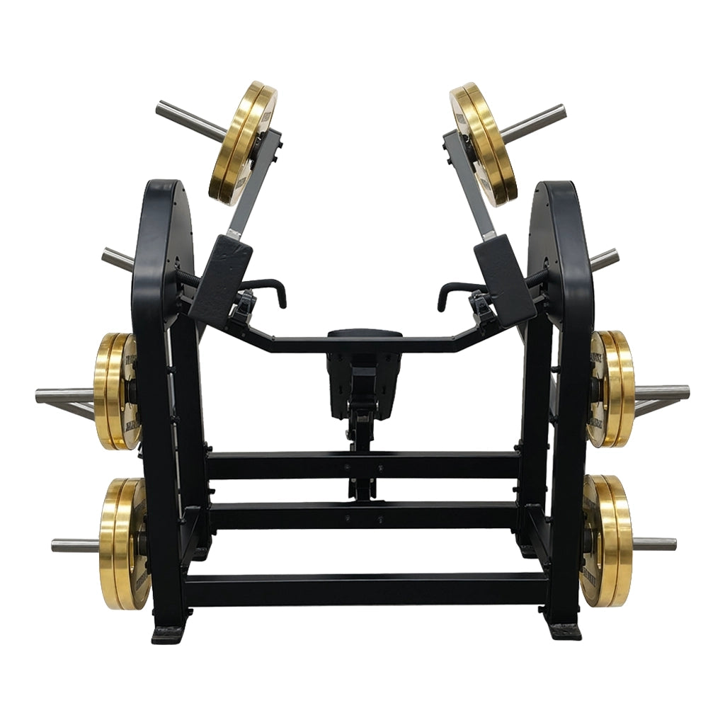 Inclined Chest Press Premier con ajustes ergonómicos, agarres múltiples y resistencia modulable para un empuje inclinado estable, técnico y de nivel profesional