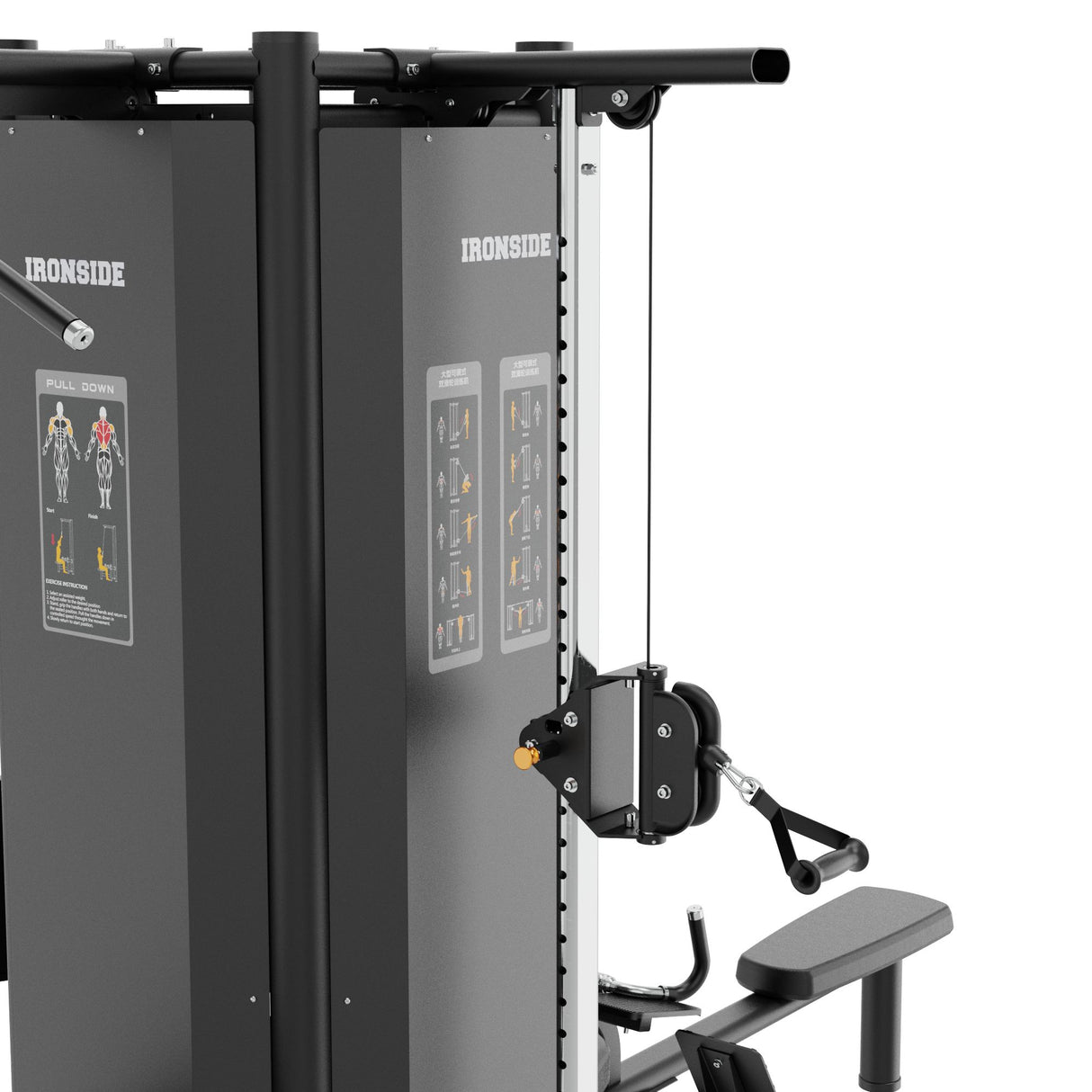 4-Stack Jungle Multi-Station IRONSIDE Luxe