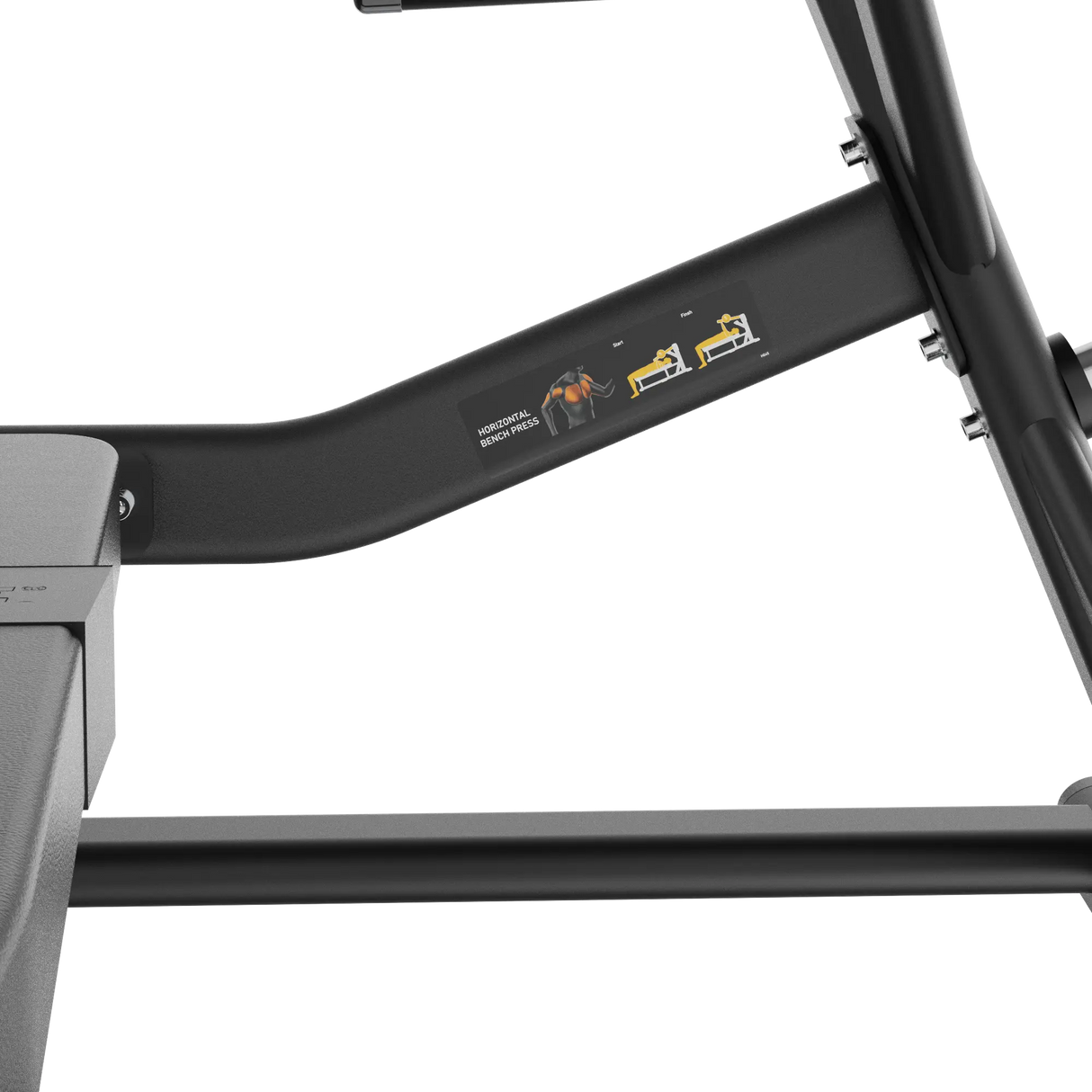 Horizontal Bench Press Plate Loaded IRONSIDE Luxe