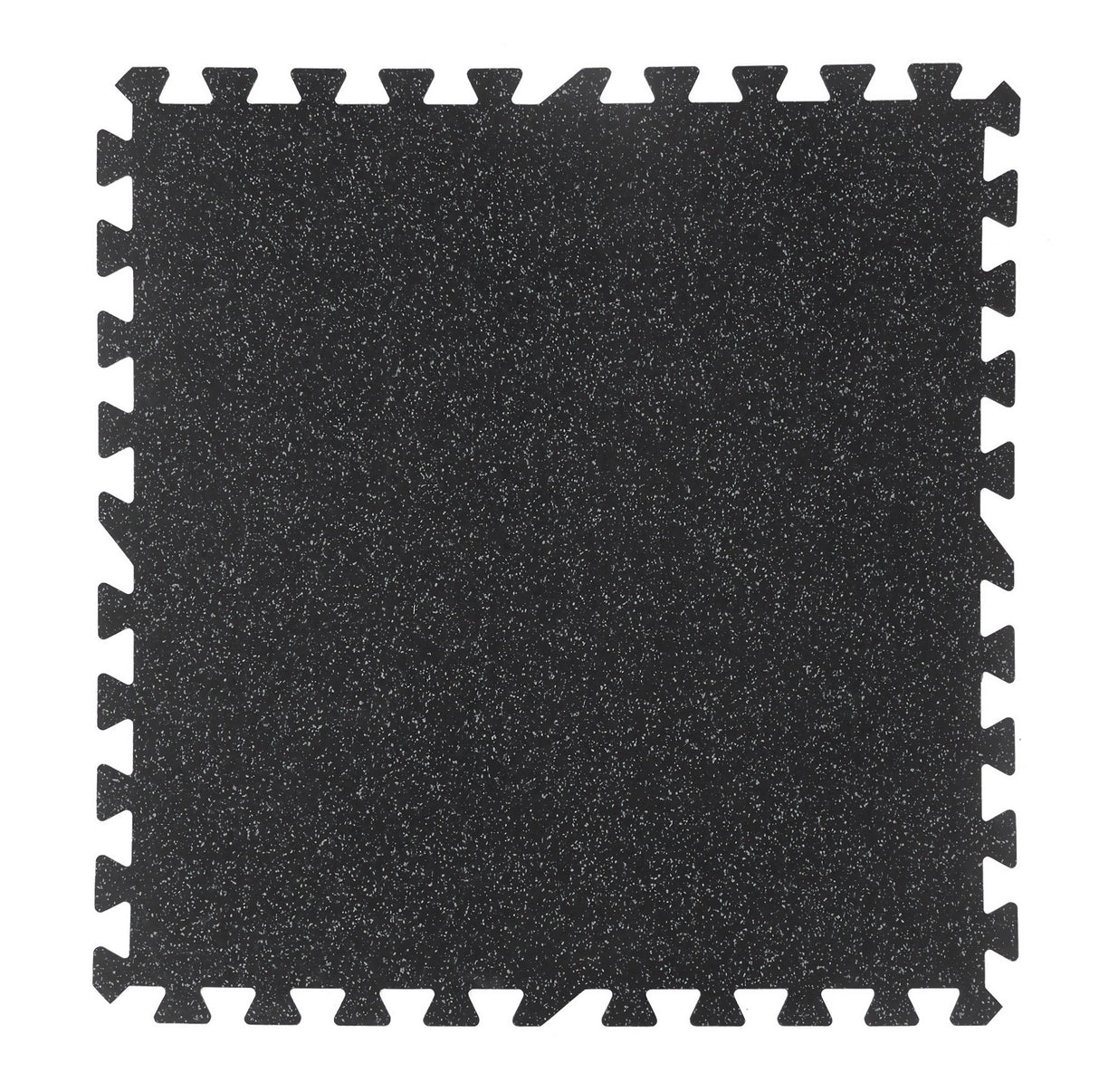 Piso de Gimnasio Interlock EPDM Negro/Gris 6 mm IRONSIDE