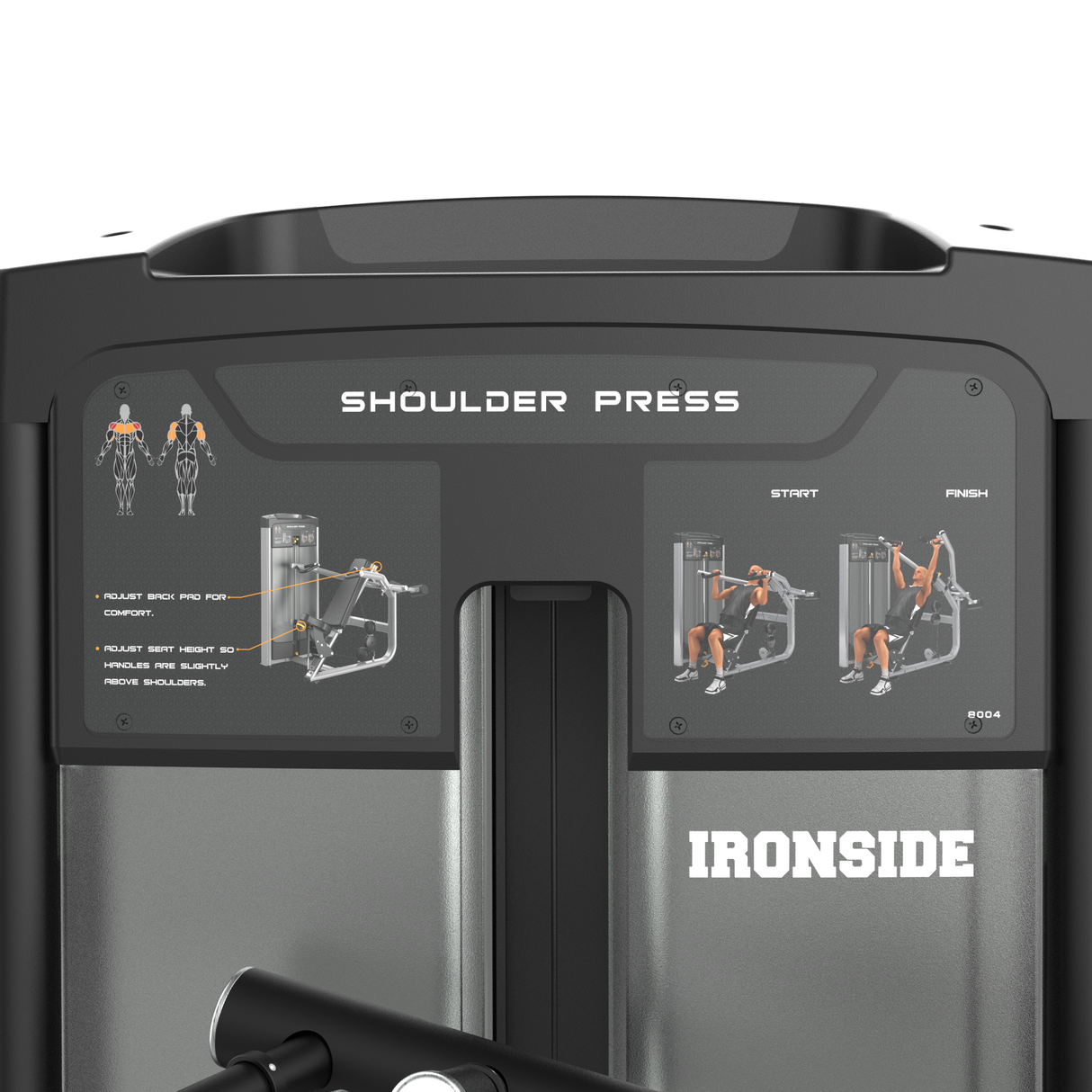 Iso Lateral Shoulder Press IRONSIDE Luxe