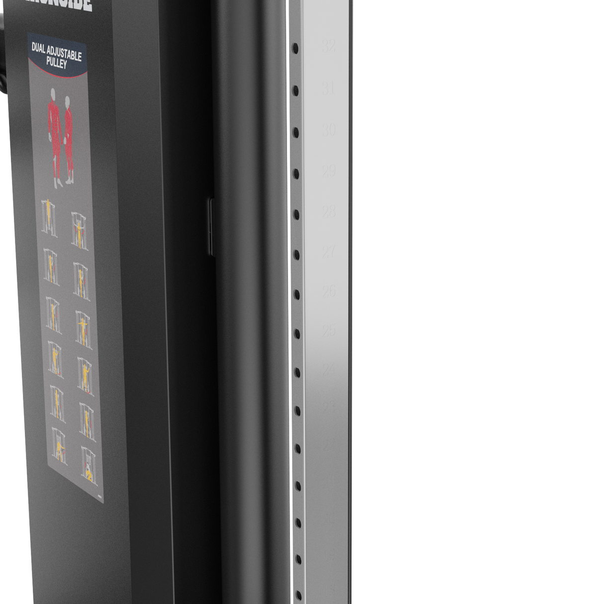 Polea Doble Ajustable IRONSIDE Luxe