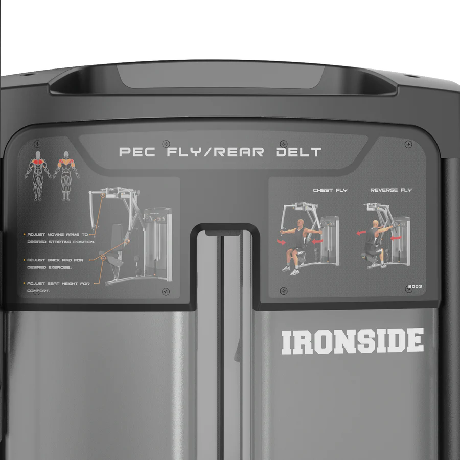 Dual Pec Fly & Rear Delt IRONSIDE Luxe