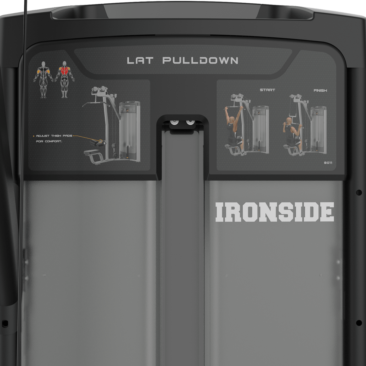 Dual Lat Pulldown IRONSIDE Luxe