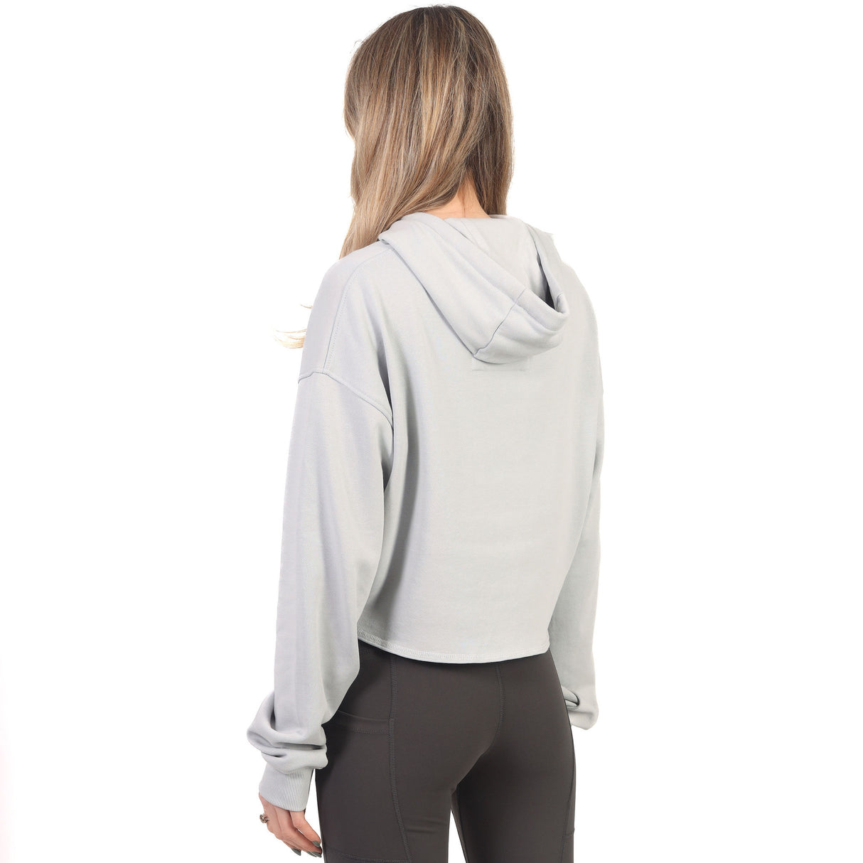 Polerón Deportivo Corto con Hoodie para Mujer Edición Limitada IRONSIDE
