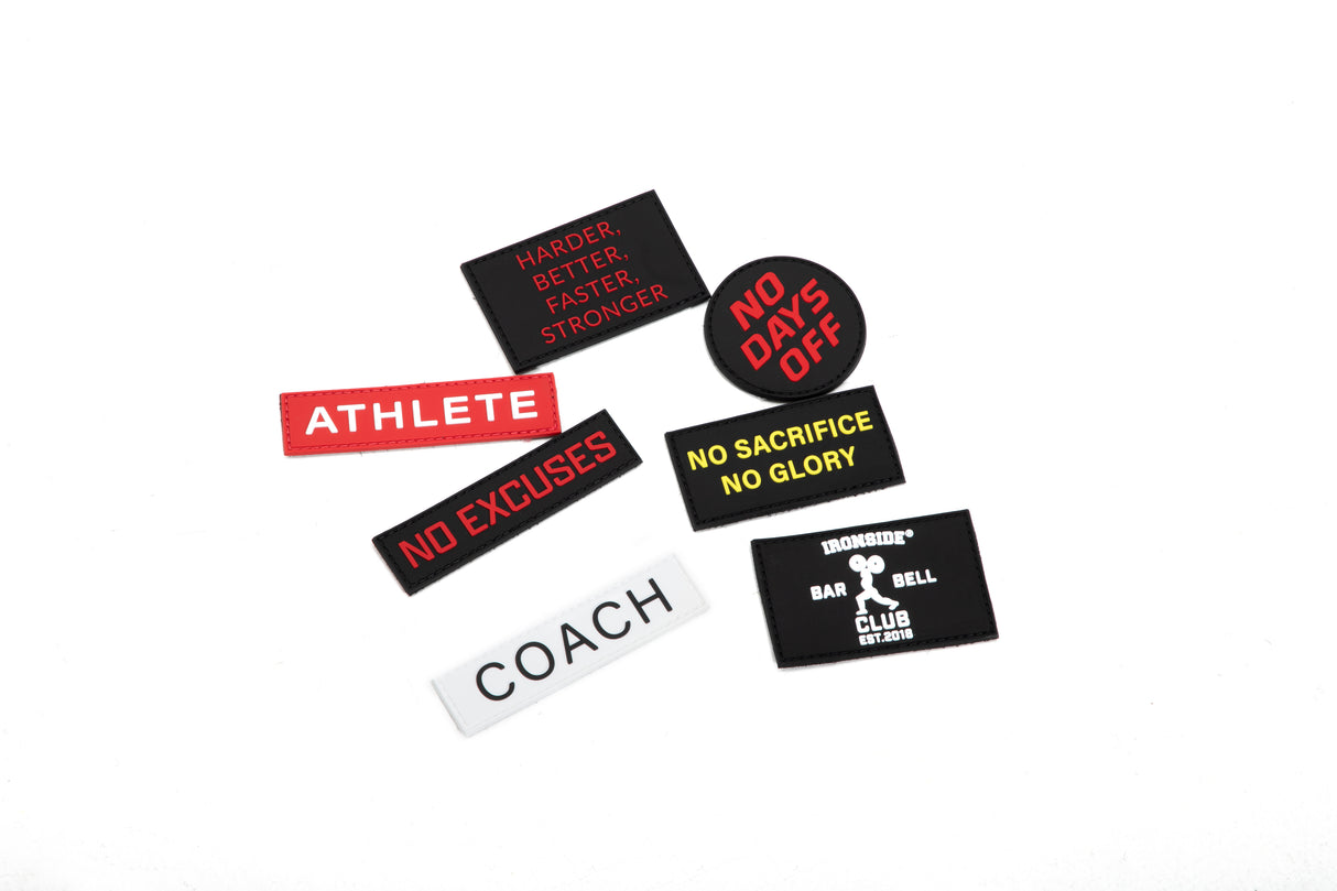 Parches de Velcro Slogans IRONSIDE