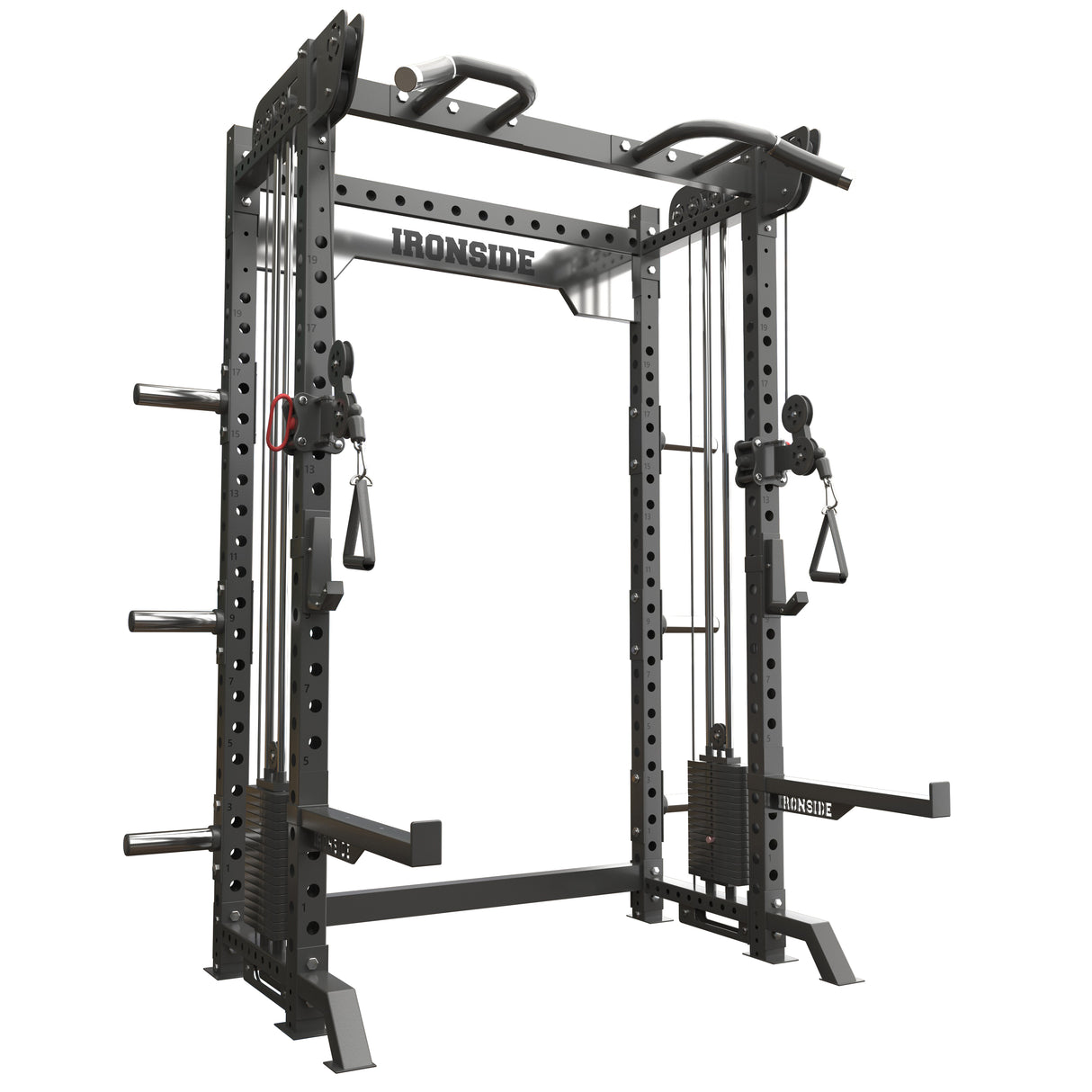 Power Rack con Poleas IRONSIDE
