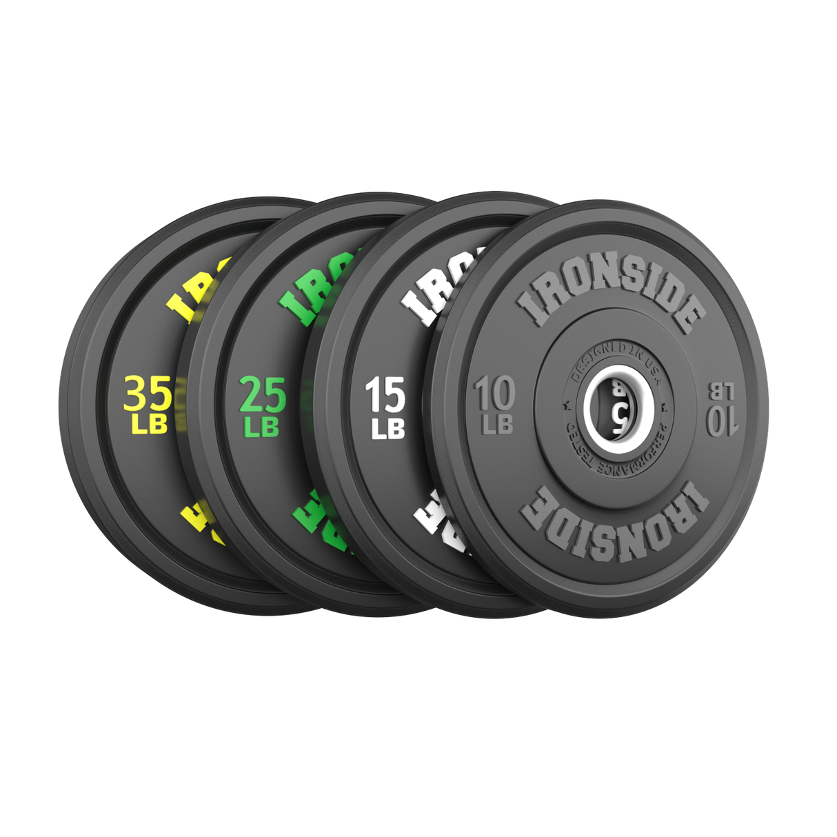 Disco Olímpico Pro Bumper IRONSIDE LB
