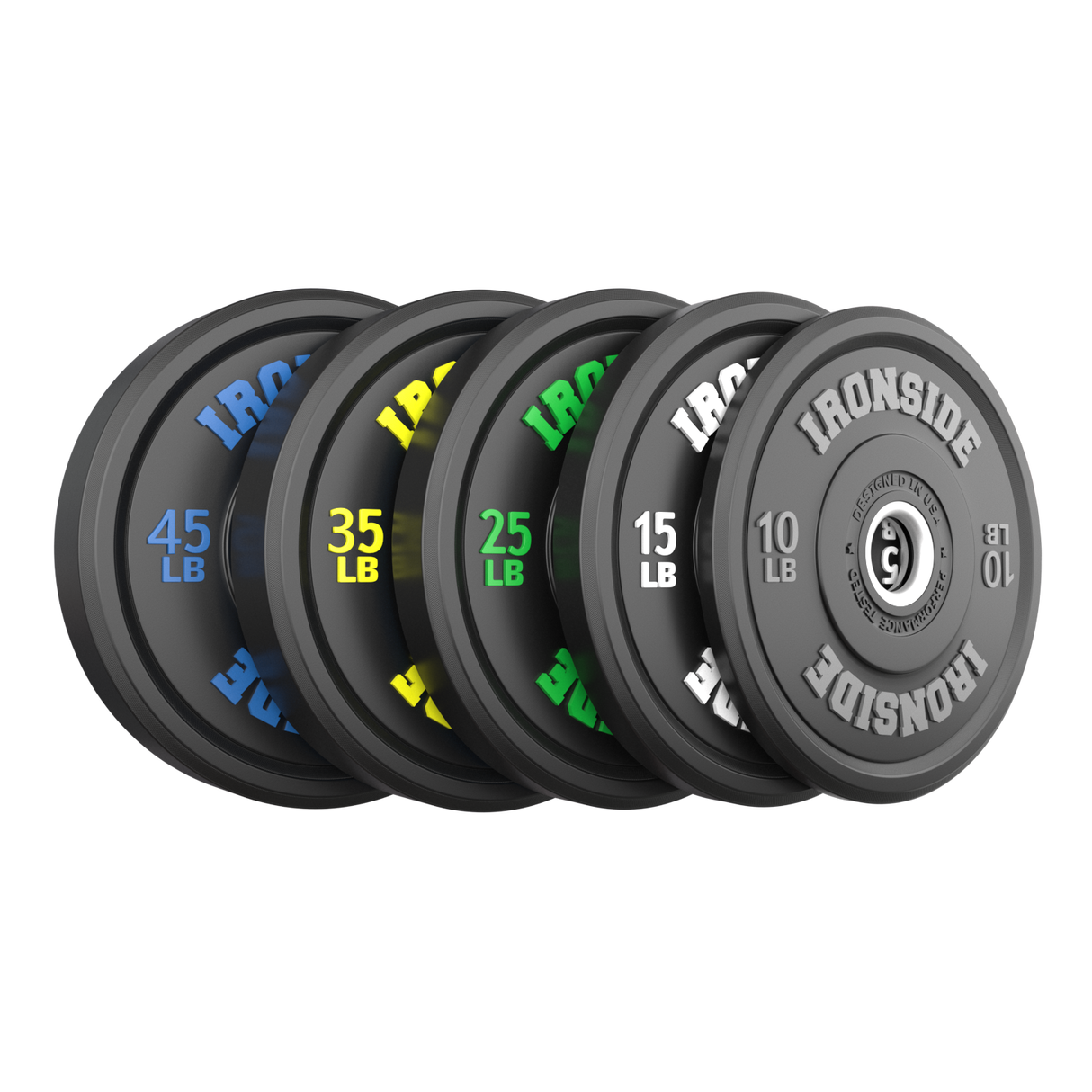 Disco Olímpico Pro Bumper IRONSIDE LB