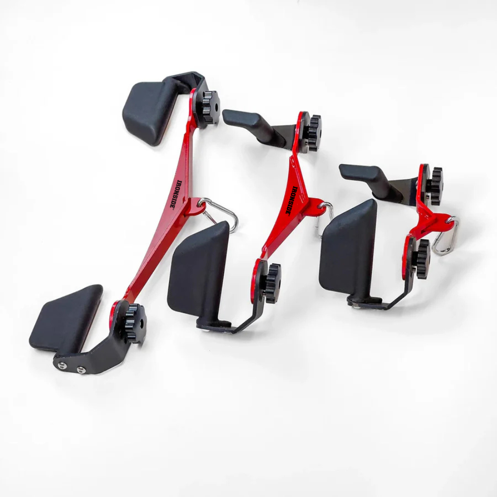 Set de 3 Agarres de Polea Fijos Ergonómicos IRONSIDE