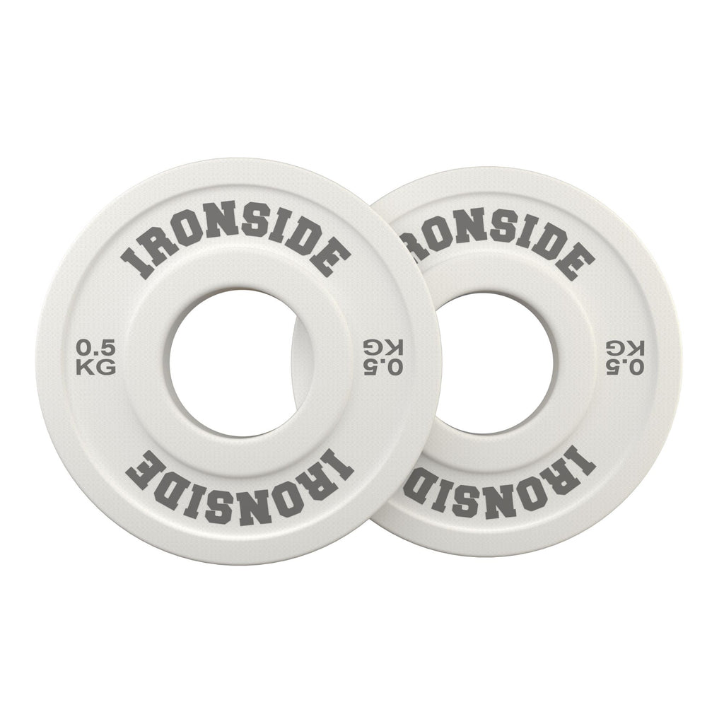 Discos Fraccionales Olímpicos PU IRONSIDE 0.5 a 2.5 KG