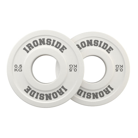 Discos Fraccionales Olímpicos PU IRONSIDE 0.5 a 2.5 KG