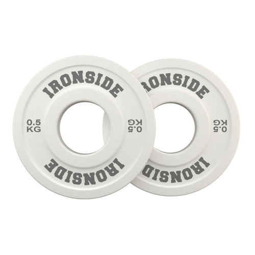 Discos Fraccionales Olímpicos PU IRONSIDE 0.5 a 2.5 KG