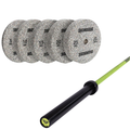 Pack IRONSIDE Barra 20 KG + Set Discos Olímpicos KG