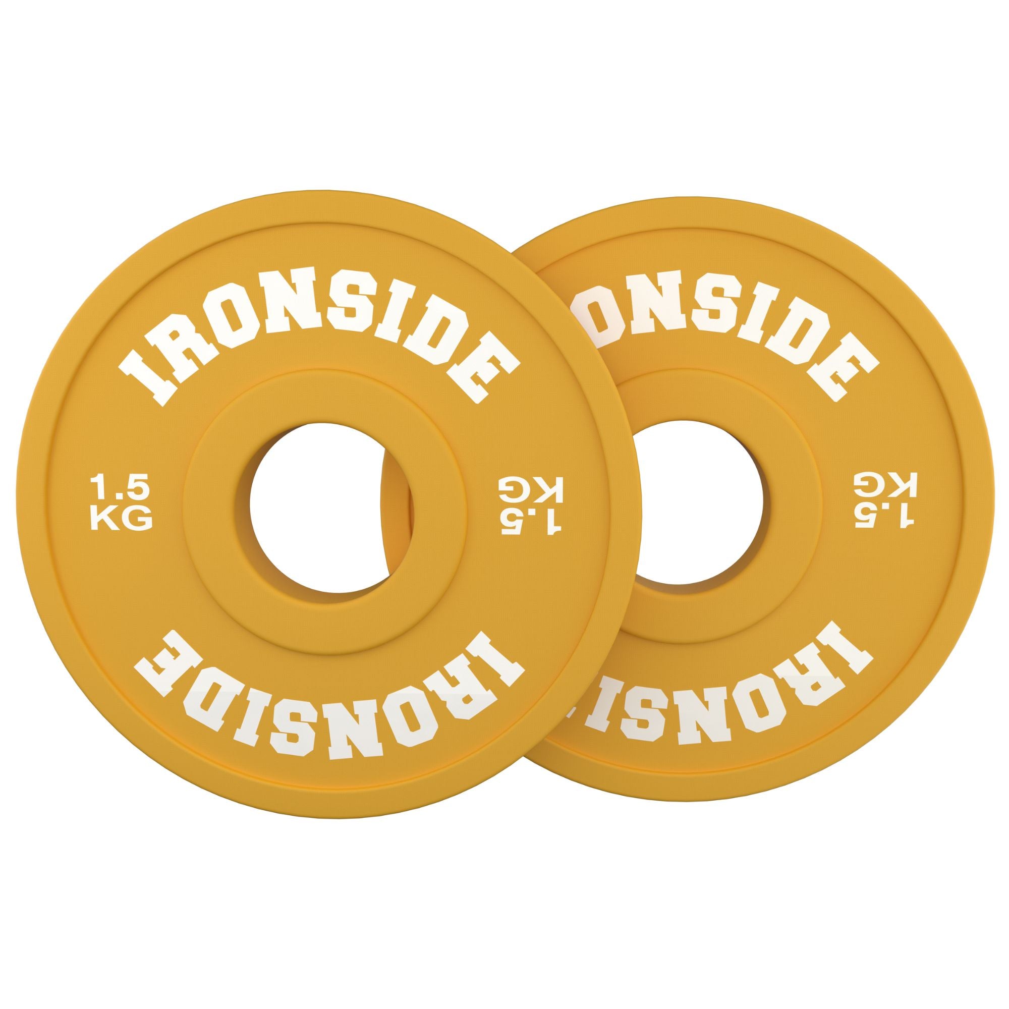 Discos Fraccionales Olímpicos PU IRONSIDE 0.5 a 2.5 KG