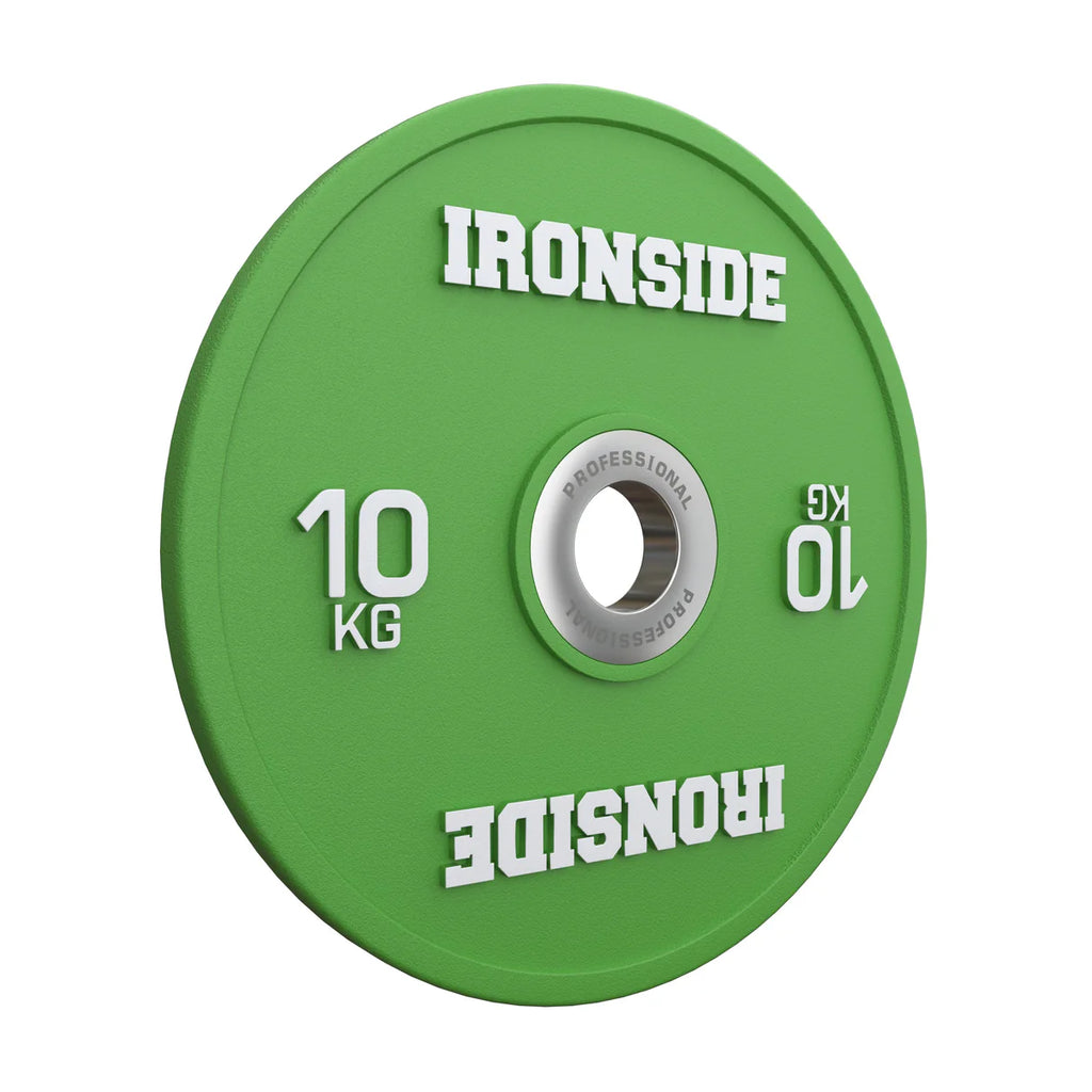 Disco Olímpico Calibrado Powerlifting 5 a 25 kg IRONSIDE