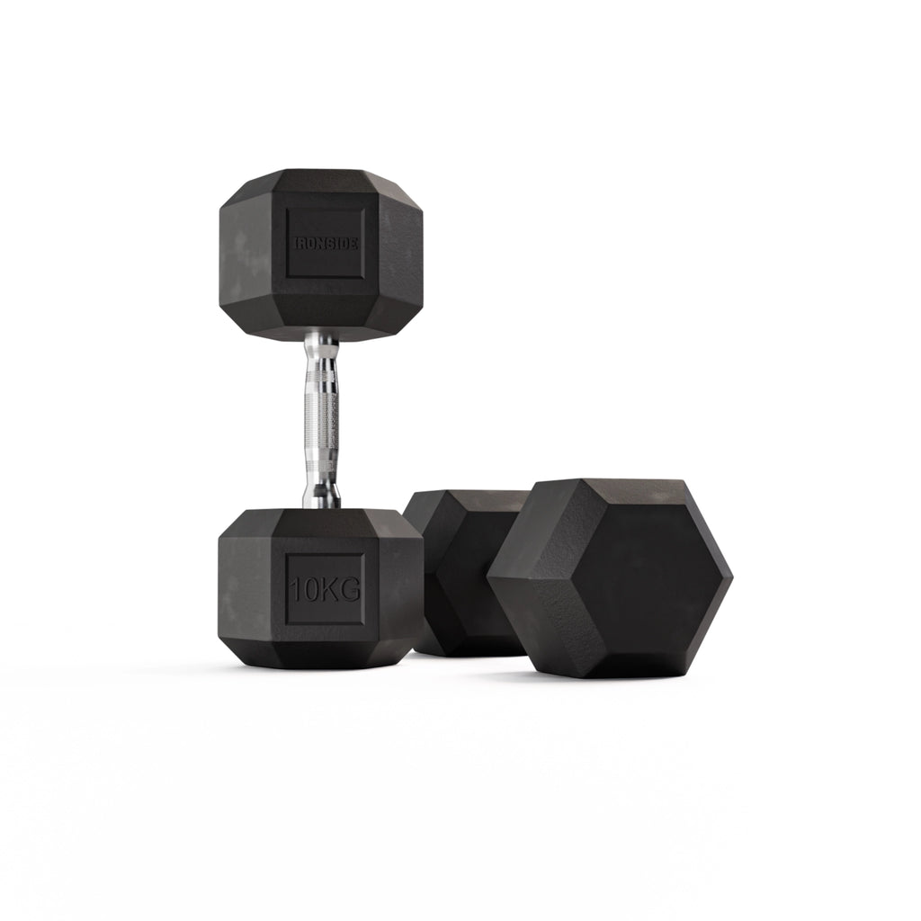 Mancuerna Hexagonal 2.5 a 50 kg IRONSIDE