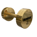 Mancuerna Circular Gold IRONSIDE 2.5 a 40 kg