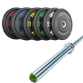 Pack IRONSIDE Barra 20 KG + Set Discos Olímpicos LB