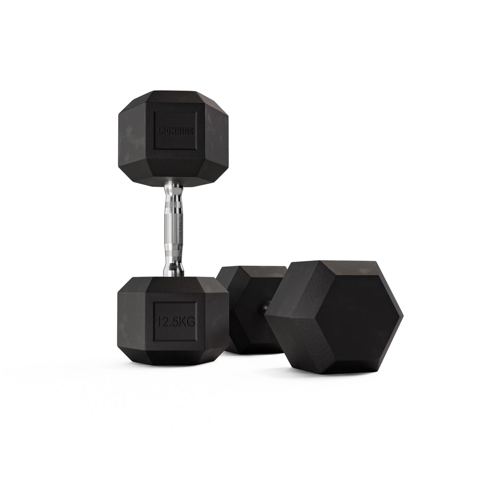 Mancuerna Hexagonal 2.5 a 50 kg IRONSIDE