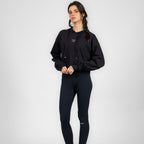 Polerón Deportivo Corto con Hoodie para Mujer IRONSIDE