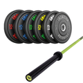 Pack IRONSIDE Barra 20 KG + Set Discos Olímpicos LB