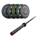 Pack IRONSIDE Barra 20 KG + Set Discos Olímpicos LB