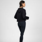 Polerón Deportivo Corto con Hoodie para Mujer IRONSIDE