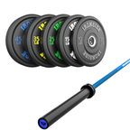 Pack IRONSIDE Barra 20 KG + Set Discos Olímpicos LB