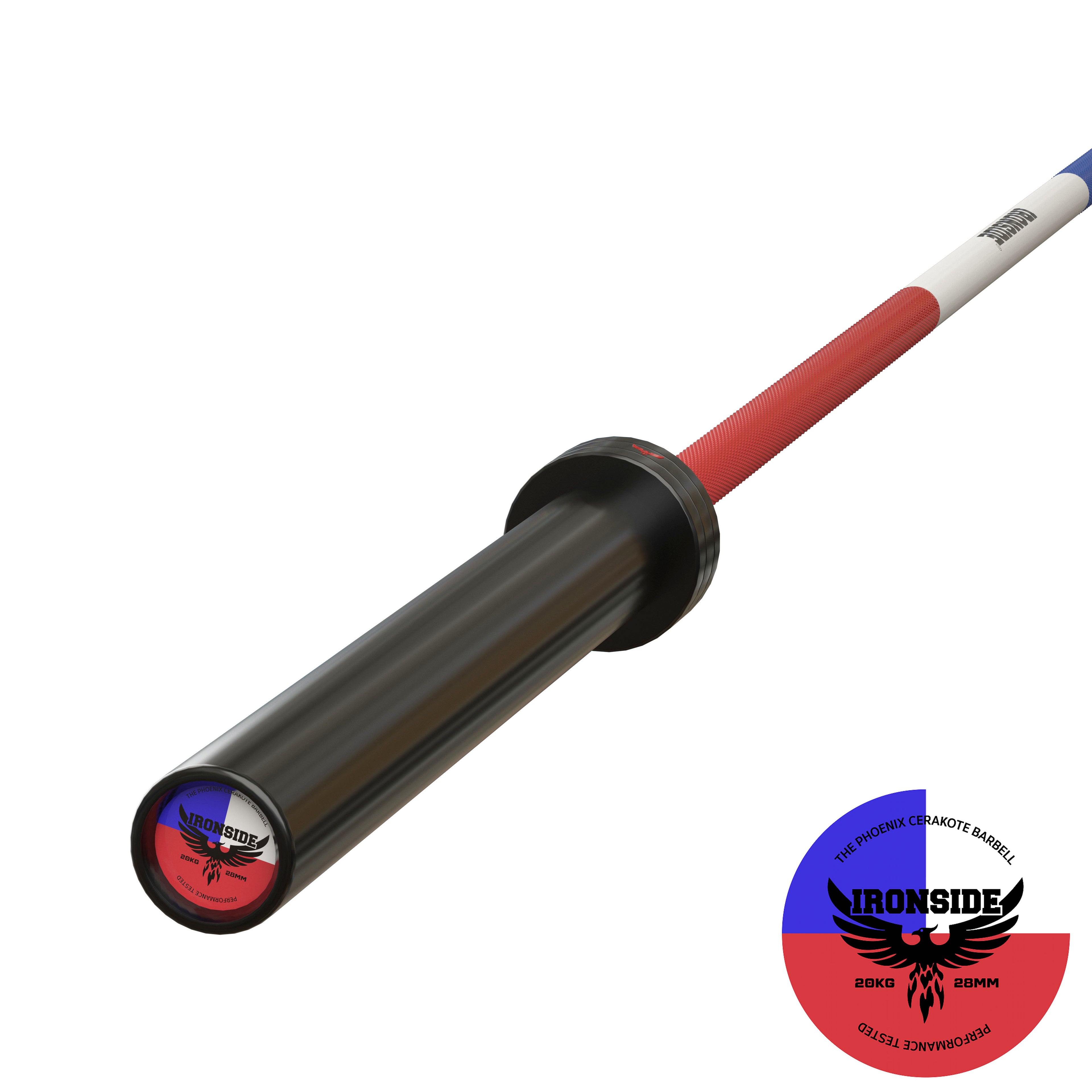 Barra Olímpica Chile 20kg Cerakote IRONSIDE