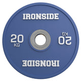 Disco Olímpico Calibrado Powerlifting 5 a 25 kg IRONSIDE