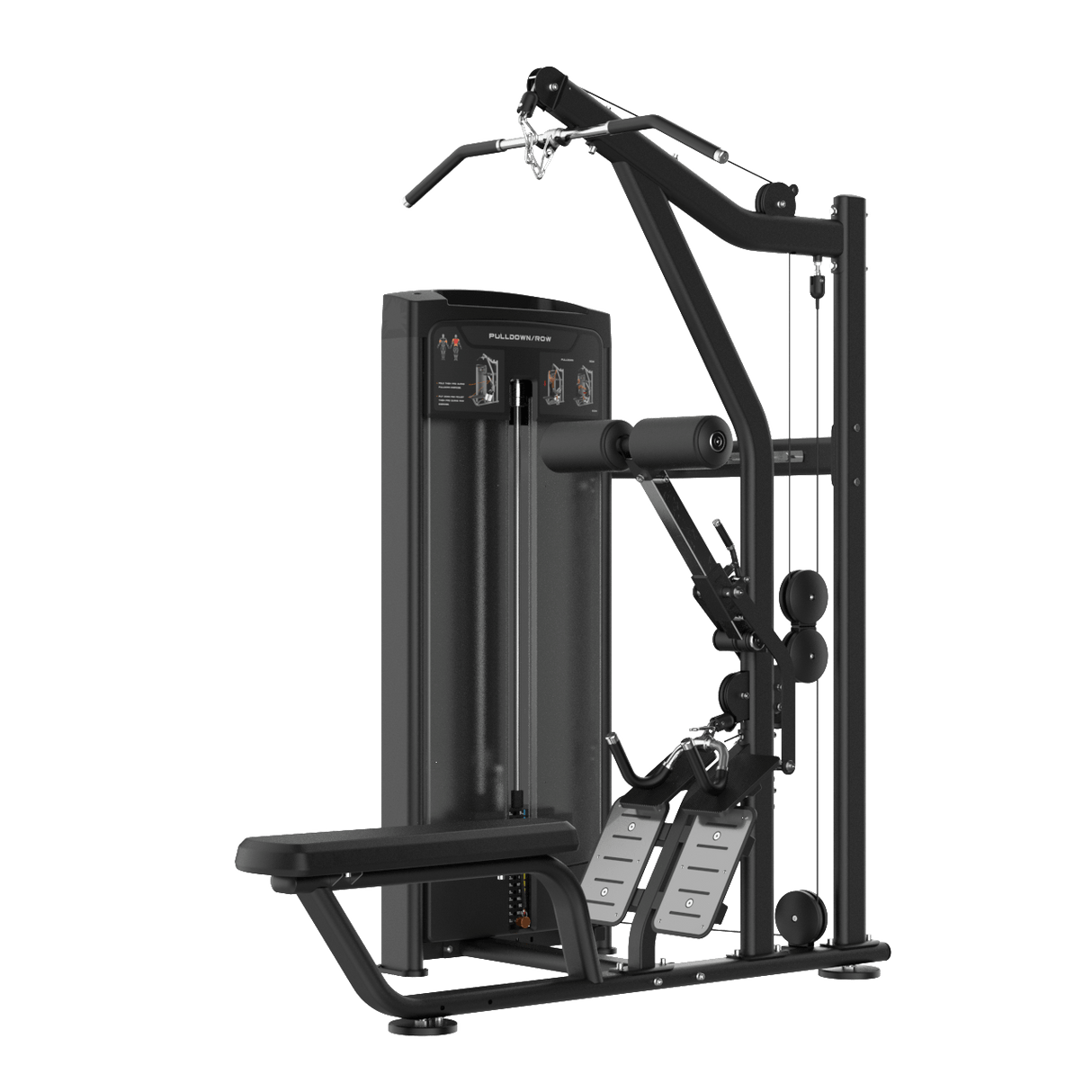 Dual Lat Pulldown & Row IRONSIDE Luxe