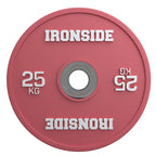 Disco Olímpico Calibrado Powerlifting 5 a 25 kg IRONSIDE