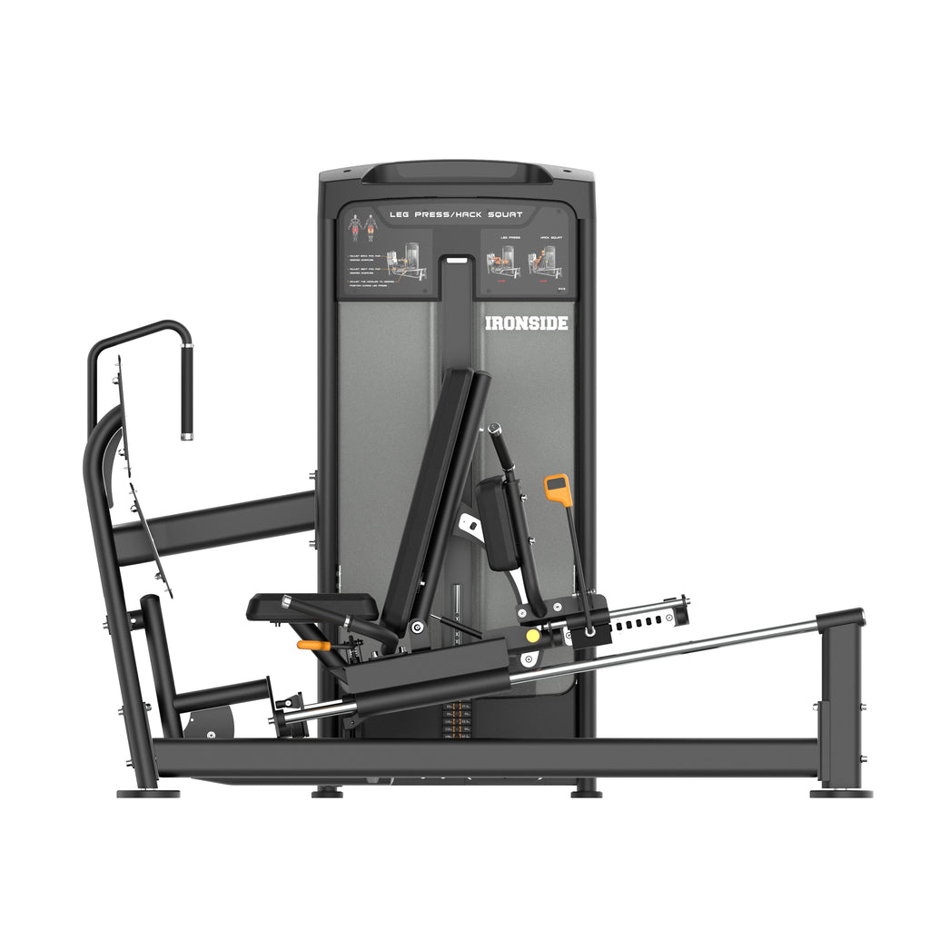 Dual Horizontal Leg Press & Hack Squat IRONSIDE Luxe