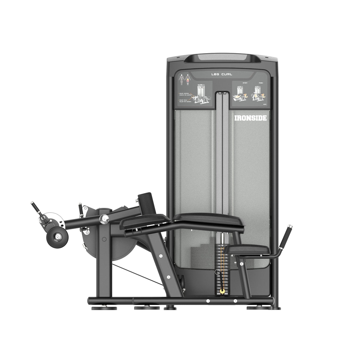 Prone Leg Curl IRONSIDE Luxe