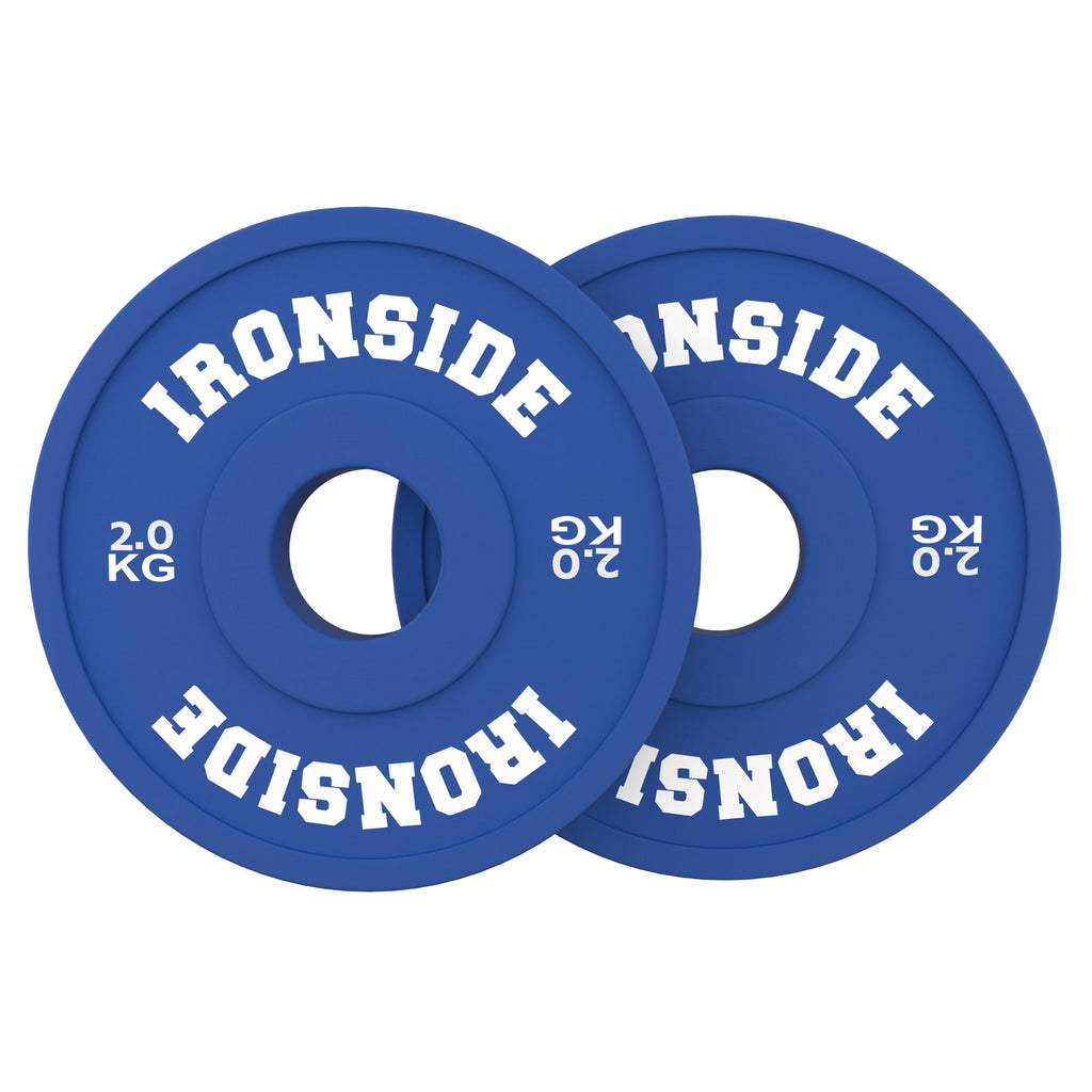 Discos Fraccionales Olímpicos PU IRONSIDE 0.5 a 2.5 KG