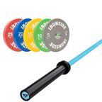 Pack IRONSIDE Barra 15 KG + Set de Discos Olímpicos KG