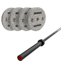 Pack IRONSIDE Barra 15 KG + Set de Discos Olímpicos KG